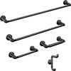 Delta 73524-BL Saylor Hardware bar, Matte Black