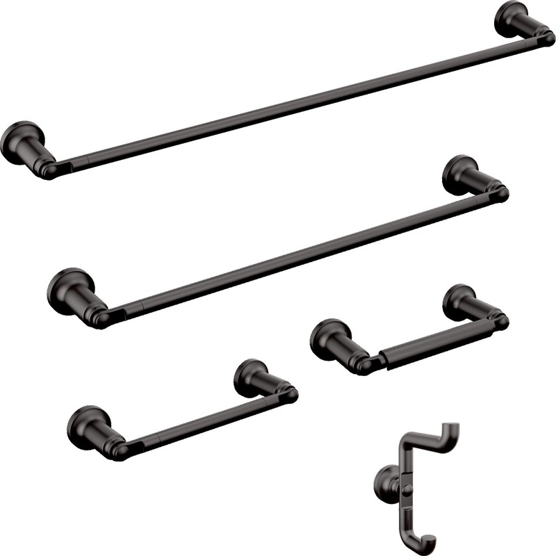 Delta 73524-BL Saylor Hardware bar, Matte Black