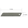 Heavy-Duty Utility Knife Replacement Blades, Size: L 4 in x