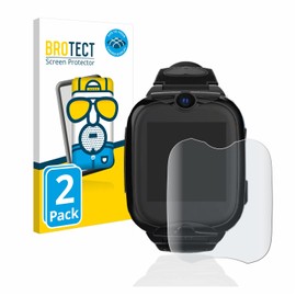 BROTECT Full Cover Protective Film Matt for Xplora Go 2 (Pack of 2) - Full Screen Screen Protector Film, 3D Curved, Anti-Reflection