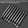 Ratcheting Screwdriver, 22-in-1 Stubby Mini Screwdriver Set Home Repair Tool