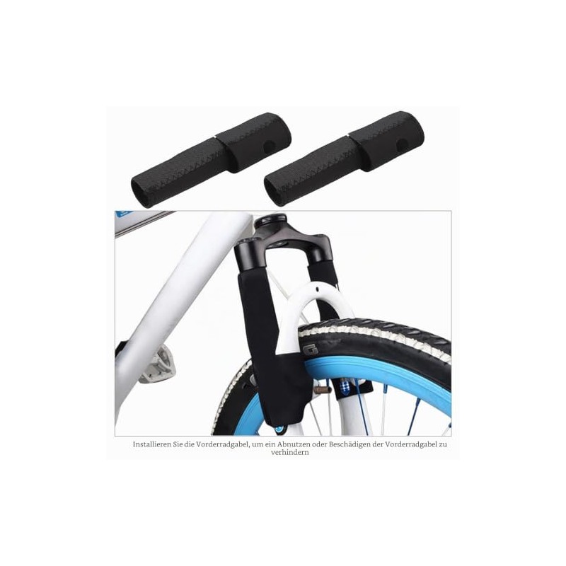 1 Pair Fork Mountain Bike Protective Cover Frame Bicycle Sleeve