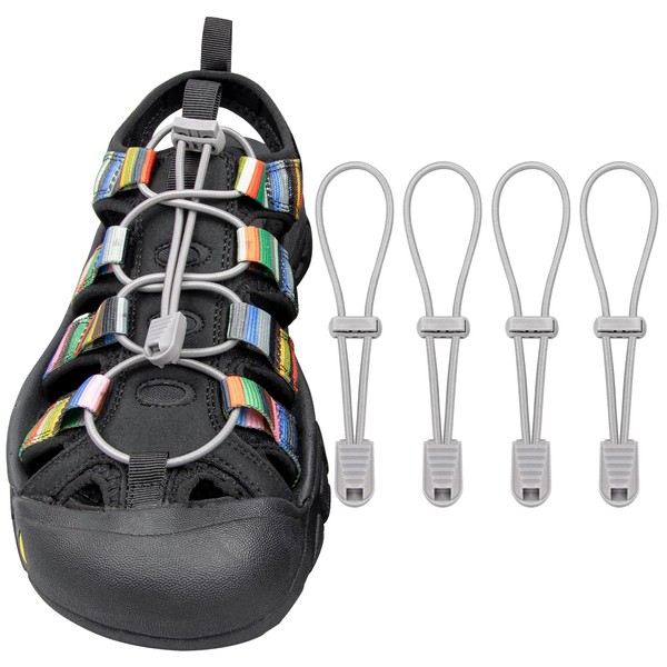 2 Pairs Elastic Shoelaces for Keen Newport Water Sandal No