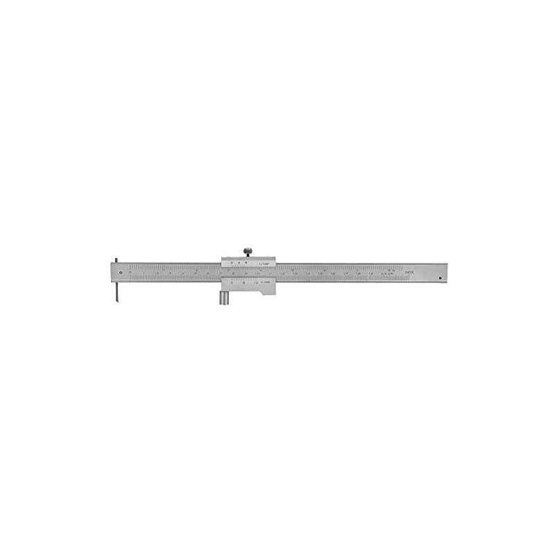 LiebeWH Stainless Steel Vernier Caliper, 0-200mm, ±0.05mm, 2 Units, Carbide