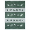 Kracht Pack of 3 Half Linen Jacquard Cloth Elk Series