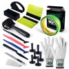 FOSHIO 50M Knife Less Vinyl Wrap Tools Kit, 6PCS Car