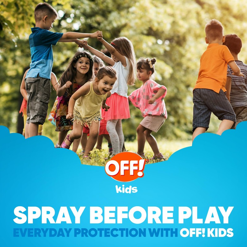 OFF! Kids Insect Repellent Spray, Botanically Inspired, Safe for Use