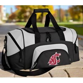 SMALL Washington State Duffel Bag Washington State University Gym Bags or Suitcase