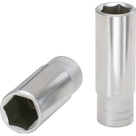 KS Tools 917.1428-E 1/4 Hexagonal Socket, Long, 8 mm