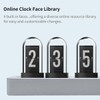 Nixie clock IPS clock, display time/set alarm, upload pictures, support