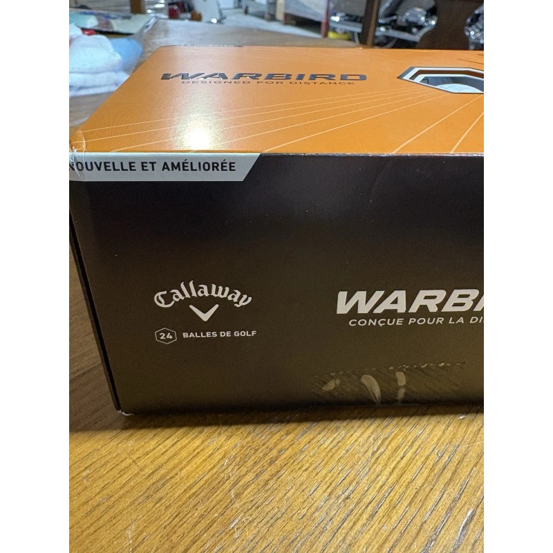 Callaway Warbird Golfballs 24ct Box New Never Opened