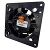 Modern Black Bathroom Extractor Fan, 100mm, 75m³/h Flow Rate, 26dB,