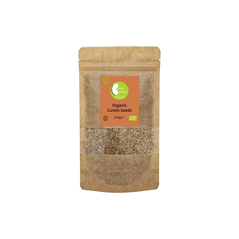 Organic Cumin Seeds - Certified Organic - by Busy Beans