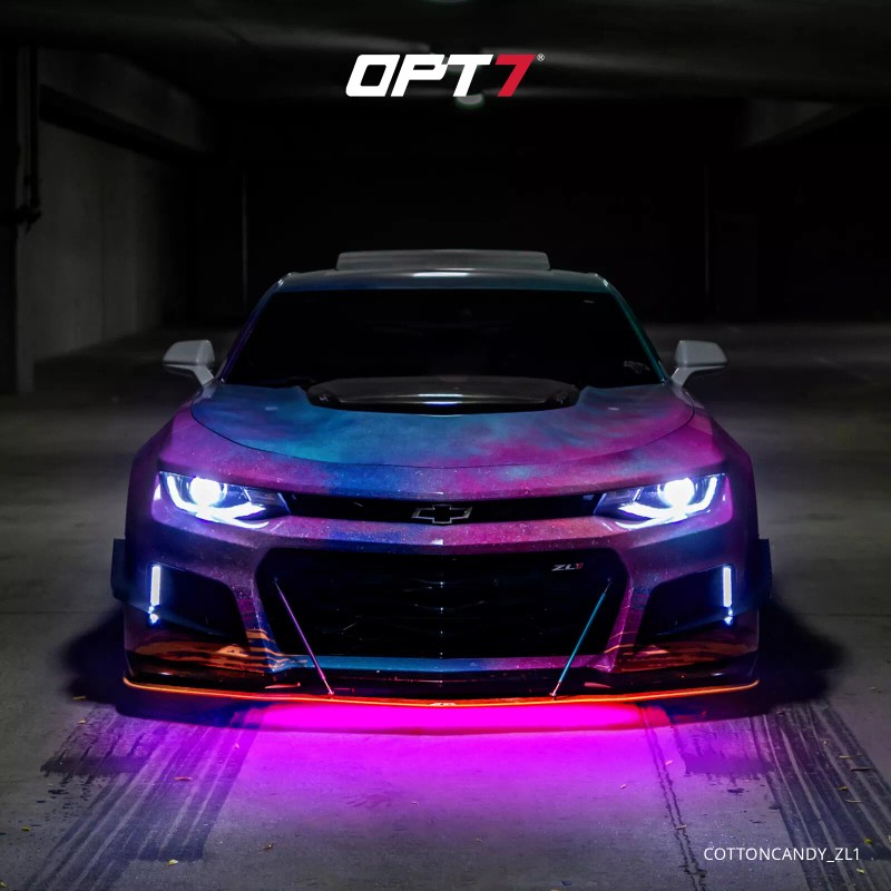OPT7 Lighting 16 Color Car Truck Underglow Under Body Neon