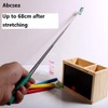 Abcsea Telescope Stainless Steel Back Scratcher Scratch Hand Back Scratcher
