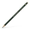 Faber-Castell Castell 9000 Black Lead Pencils 2B X12