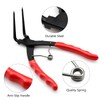 MFBJXC Snap Ring Pliers, 90 Degree Long Nose Pliers Internal