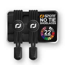 No-Tie, Elastic Shoelaces for Sneakers, Stay Fastened, Easy To Lace and Remove, Eliminates Frustration of Loose Shoelaces, Good For Children to Elderly