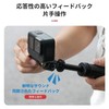 TELESIN Selfie Stick, Mini GoPro Tripod, Go Quick, 4 Levels