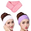 Diadema Suave Con Velcro Lavable Para Spa Maquillaje Diadema para