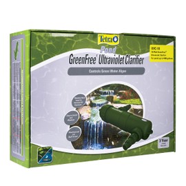 Tetra Pond UVC-18 GreenFree UV Clarifiers, Up To 4400 Gallons, 18-Watt, Green