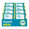Goodwipes Flushable Butt Wipes Made with Vitamin E & Aloe