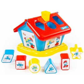 Polesie 64417 Smurfs Playhouse with 6 Pegging Stones No. 1