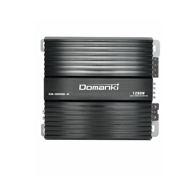 DOMANKI CB1200-1D Monoblock Class D MOSFET 1200W RMS Car Amplifier
