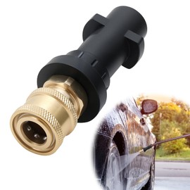 Goerpn High Pressure Washer Gun Adapter for Karcher K Series 1/4'' Quick Connect Female Fitting Compatible with Karcher K2 K3 K4 K5 K6 K7(Black)