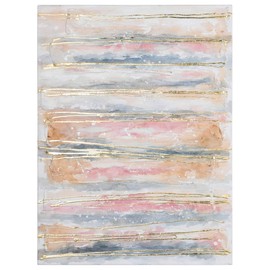 Empire Art Direct Abstract Wall Art Textured Hand Painted Canvas by Martin Edwards, Unframed, 40" x 30", Golden Roads