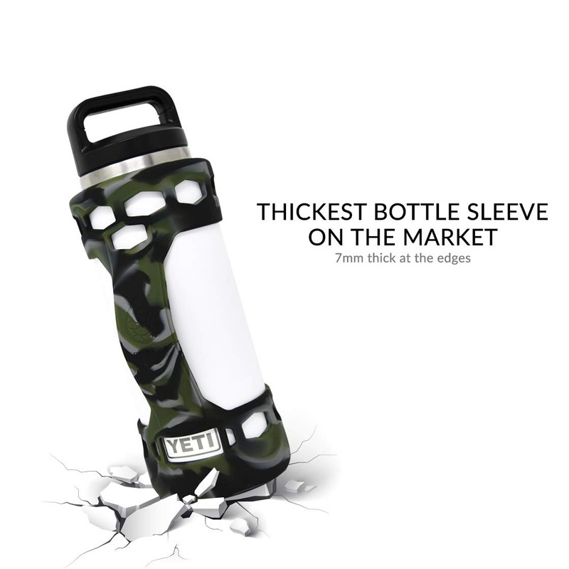 REUZBL Bottle Bumper Silicone Boot Sleeve Protector Accessories with Handle