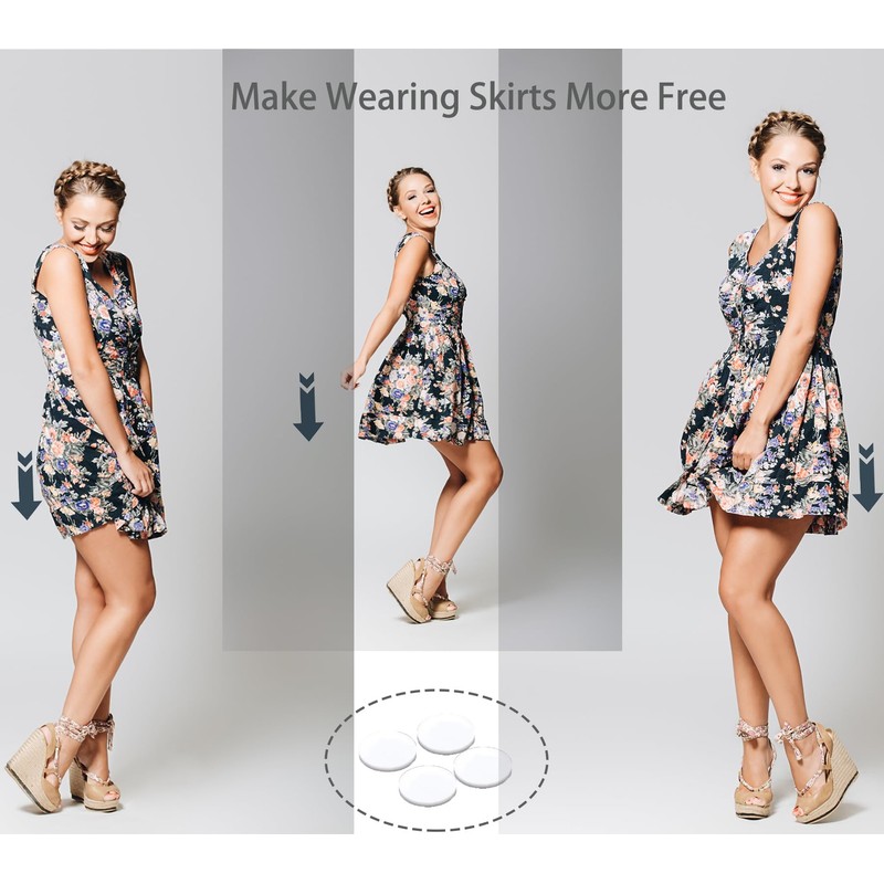 4PCS Dress Weights for Wind Women Hem – Invisible Reusable