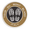 Tour du Mont Blanc, Italy Hiking Boot Embroidered Premium Patch