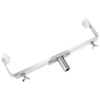 QWORK Aluminum Alloy Adjustable Paint Roller Frame for Large-Scale Projects,