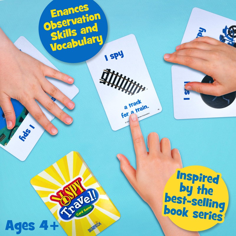 Briarpatch SPY Travel Card Game, based on the SPY books,For