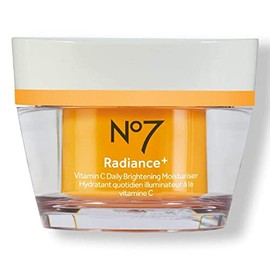 No7 Radiance + Vitamin C Daily Brightening Moisturiser Face Cream Day & Night 50ml