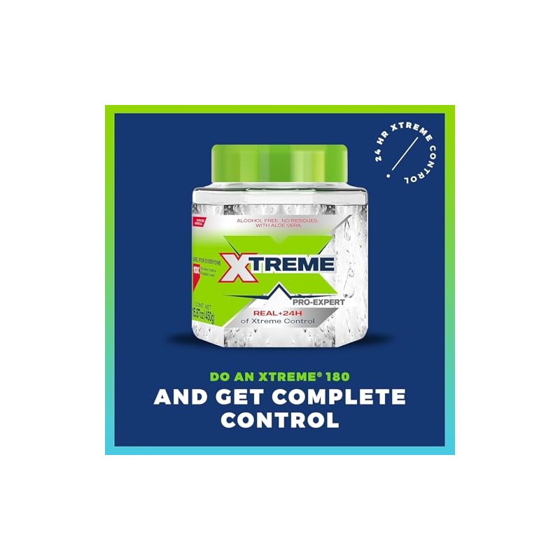 Wetline Xtreme Professional Extra Hold Wet Line Styling Gel, 15.72