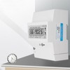 Electricity Meter 1 Phase 2 Wire LCD AC 5A 100A