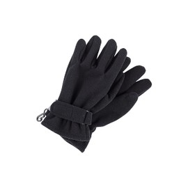 Sterntaler Micro fleece finger gloves with Velcro fastener (Fingerhandschuh) - black, size: 3