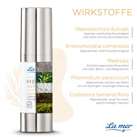 La mer MED+ Anti-Age Serum - Anti-Ageing Serum for Sensitive Skin - Refining and Moisturising - Ensures an Even Skin Tone - Revitalises Tired Facial Features - 30 ml