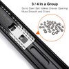 Laigoo Heavy Duty Drawer Slides 14 Inch, Full Extension Drawer