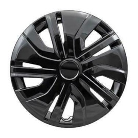 BURANIFUSION for Mitsubishi for Mirage 2017-2018 Plus 14" Hubcap Wheelcover Set Plastic Gloss Black 495-14BLK 4252A140 WEF0466