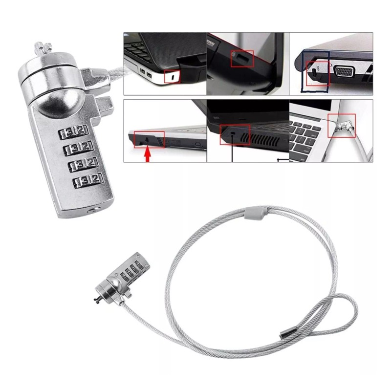 Maíz Candado Laptop Computadora Seguridad Proteccion Antirrobo