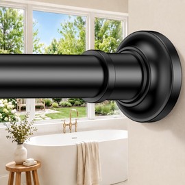 Extra Long Tension Rod Outdoor Curtain Rods No Drilling 30-132 in 11FT