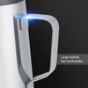 Milk Frothing Pitcher with Double Side Measurement Markings 20 oz,
