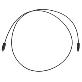 CAXUSD 6pcs Optical Audio Cable Male to Male Cord for Tv and Game Consoles Spdif Connection for Home Theater Systems and Audio Devices