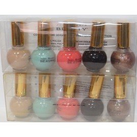 JOAN RIVERS BEAUTY COLOR OF THE SEASON 5 PC NAIL POLISH COLLECTION BOXED (LOT 2)
