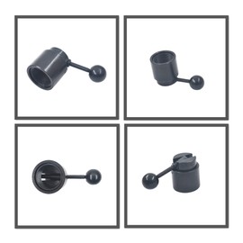 LiGuVCY 5C Collet Block Set Hex Square Rings & Collet Closer Holder, 5C-CB Collet Block Set Hex Collet Block Square Collet Block and Collet Closer for Milling Machines Lathes