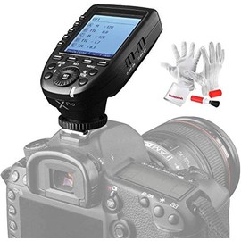 Godox Xpro-N TTL Wireless Flash Trigger Transmitter for Nikon, 1/8000s HSS, TTL-Convert-Manual Function, Large Screen, 5 Dedicated Group Buttons, 11 Customizable Functions with PERGEAR Cleaning Kit
