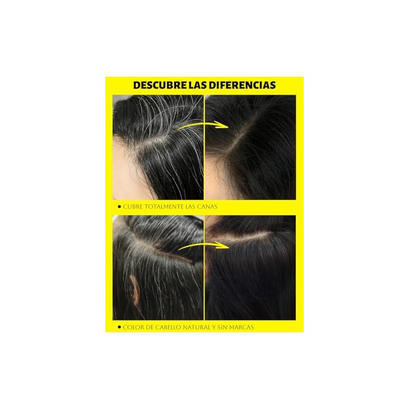 2 en 1 Peine de Tinte para Cabello,Barra reparadora de